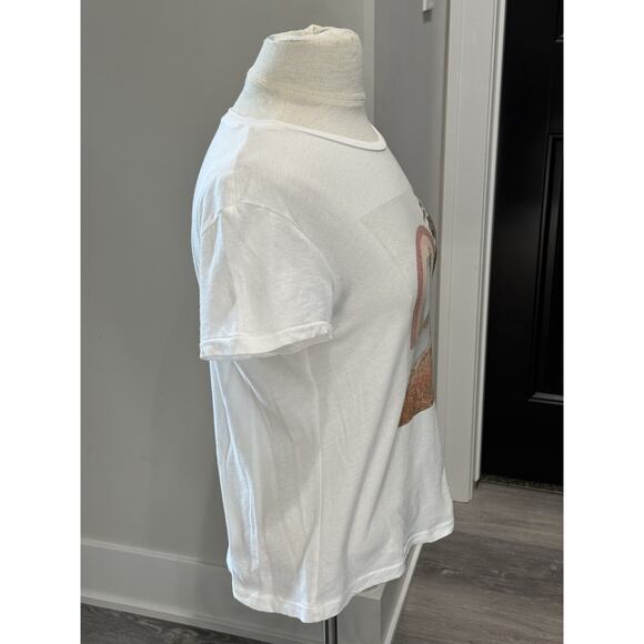 WILDFOX Graphic Tee Women's XS Loose Rainbow Coast T-Shirt Top Beach - Picture 5 of 8